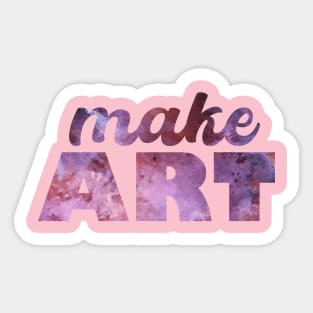 Make ART Sticker